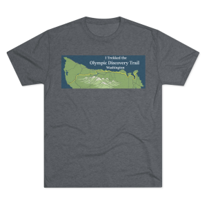 "I Trekked the Olympic Discovery Trail" - The Olympic Discovery Trail Essential Tee
